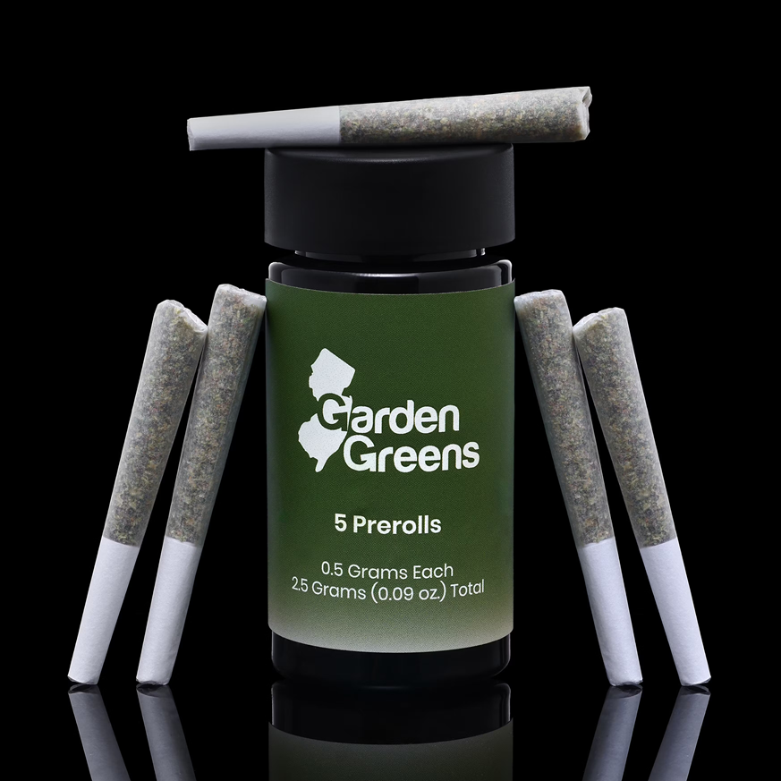 Garden Greens 5pk Preroll 2.5g Super Lemon Haze