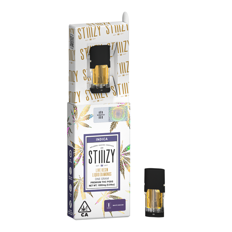 STIIIZY | Pods | Live Resin Liquid Diamonds | White Widow | 1g
