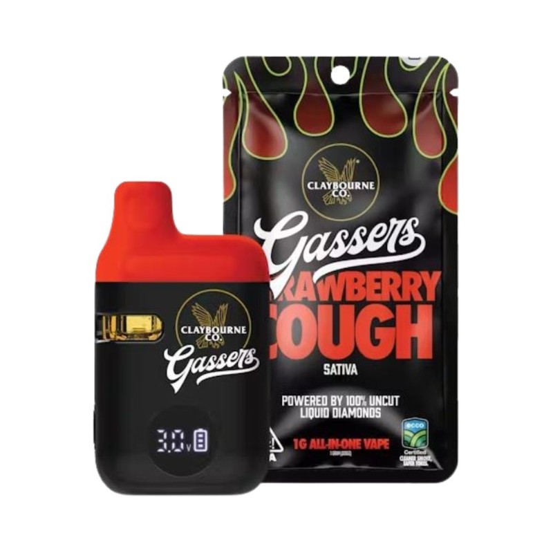 Claybourne Strawberry Cough (S) Diamonds AIO 1g