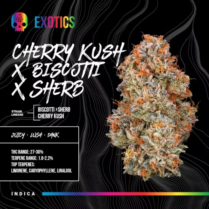 Bosky Cherry Kush x Biscotti x Sherb (I) Flower 3.5g
