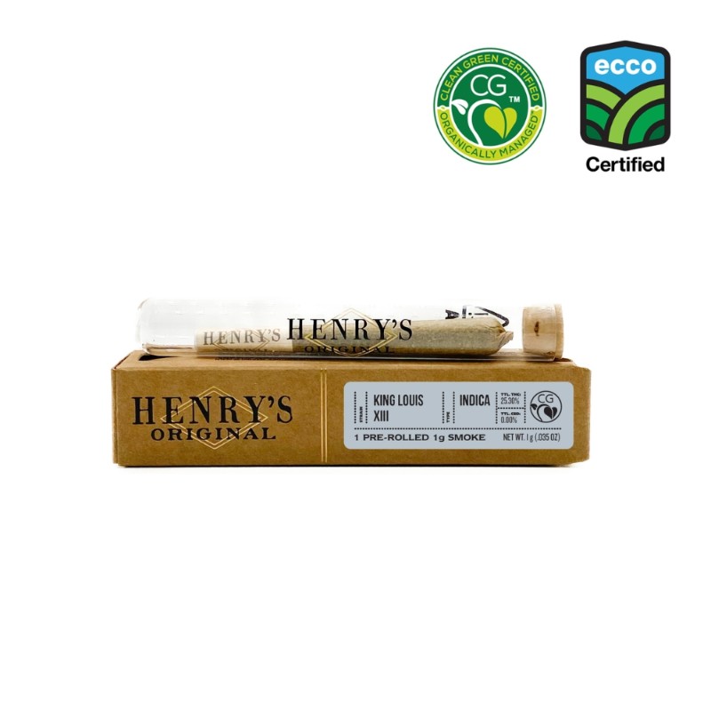 Henry's King Louis XIII (I) Preroll 1g