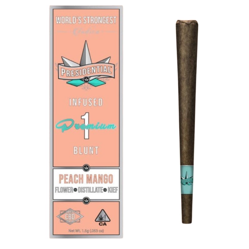 Presidential Peach Mango (I/H) Infused Blunt 1.5g