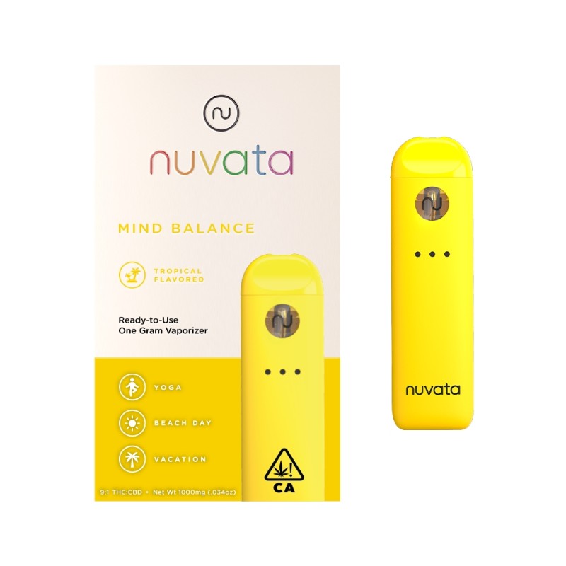 Nuvata Tropical Mind Balance 9:1 THC:CBD (H) AIO 1g
