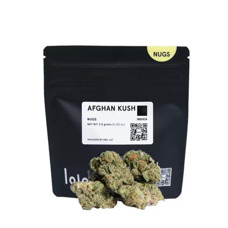 Lolo Black Afghan Kush (I) Flower 3.5g