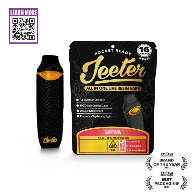 Jeeter Amnesia Haze (S) LR AIO 1g
