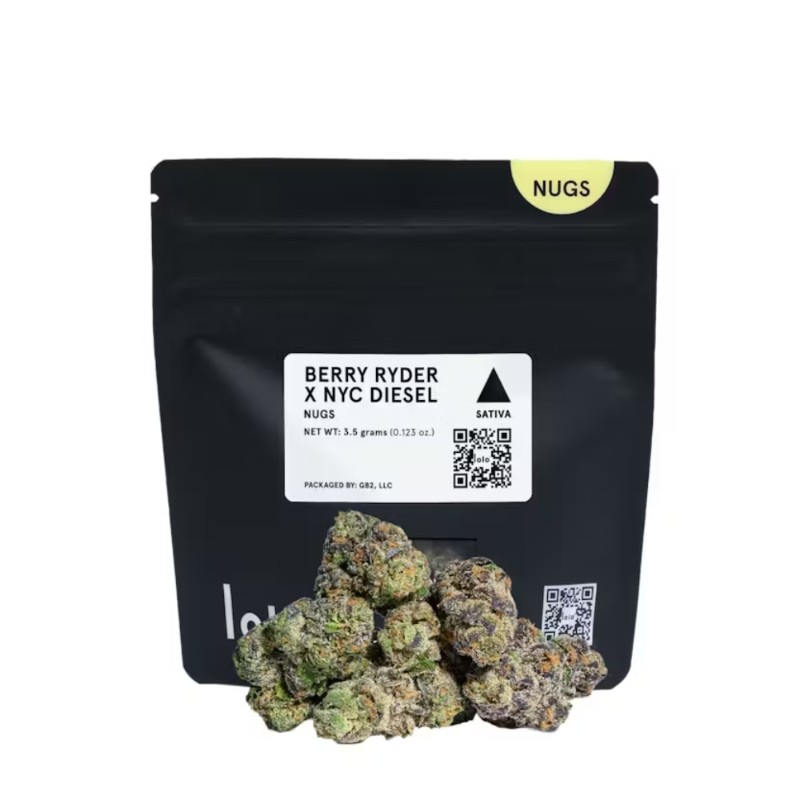 Lolo Black Berry Ryder x NYC Diesel (S) Flower 3.5g