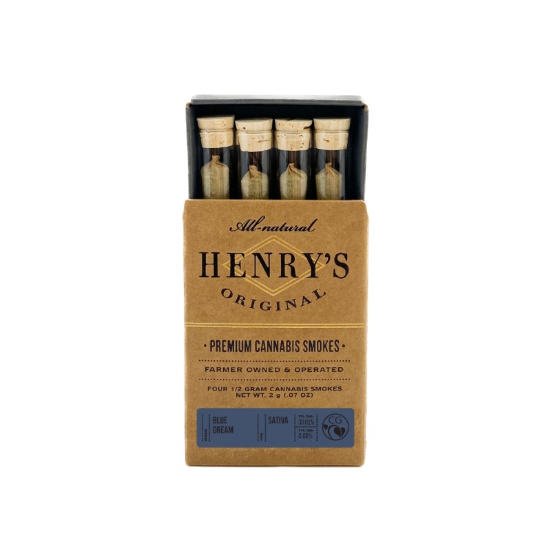 Henry's Blue Dream (S) Preroll 4pk 2g