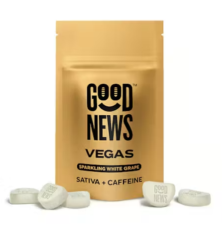 Good News Vegas White Grape 100mg 20pk Gummies