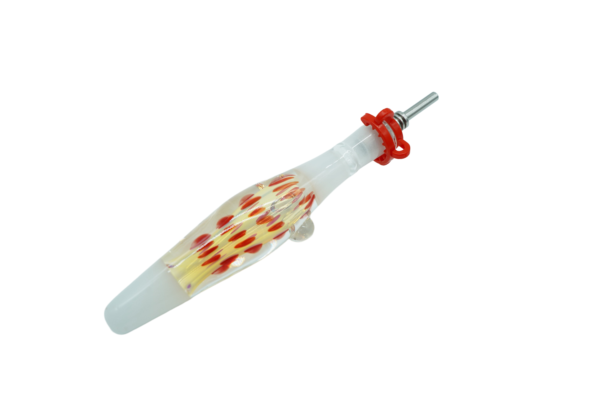 Got Vape | 5" Boro Glass | Lava Lamp Nectar Straw | 10mm Titanium Tip