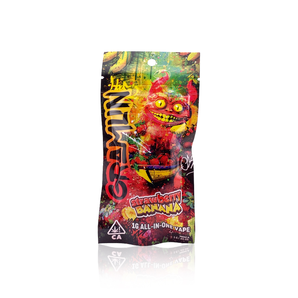 GRAMLIN - All In One - Strawberry Banana - 1G