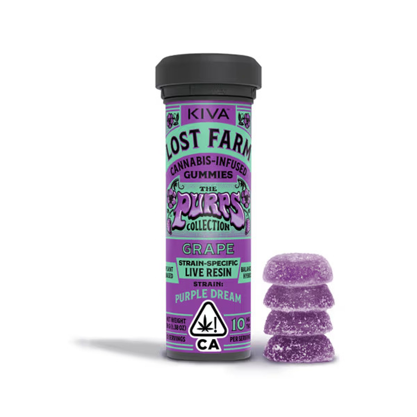 Grape x Purple Dream | Live Resin Gummies | 100mg