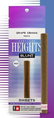 Portland Heights Grape Obama Moonrock Sweets Infused Blunt 2g