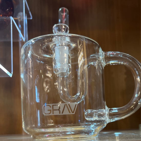 GRAV | Coffee Mug Bubbler | Clear