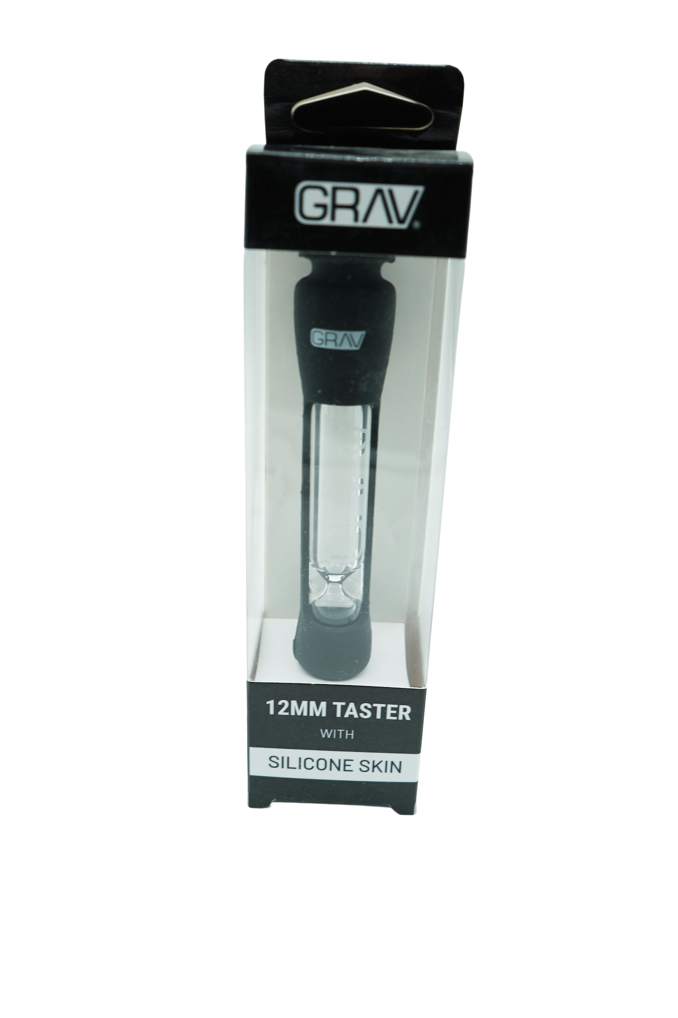 GRAV | 12mm Taster w/ Silicone | Black