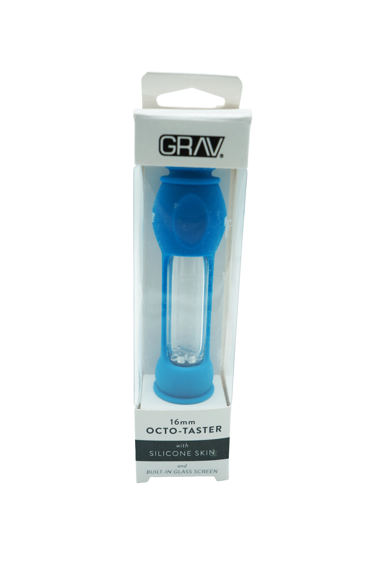 GRAV | 16mm Octo-Taster w/ Silicone | Blue