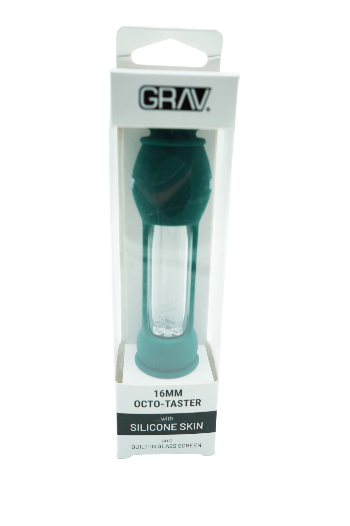GRAV | 16mm Octo-Taster w/ Silicone | Green