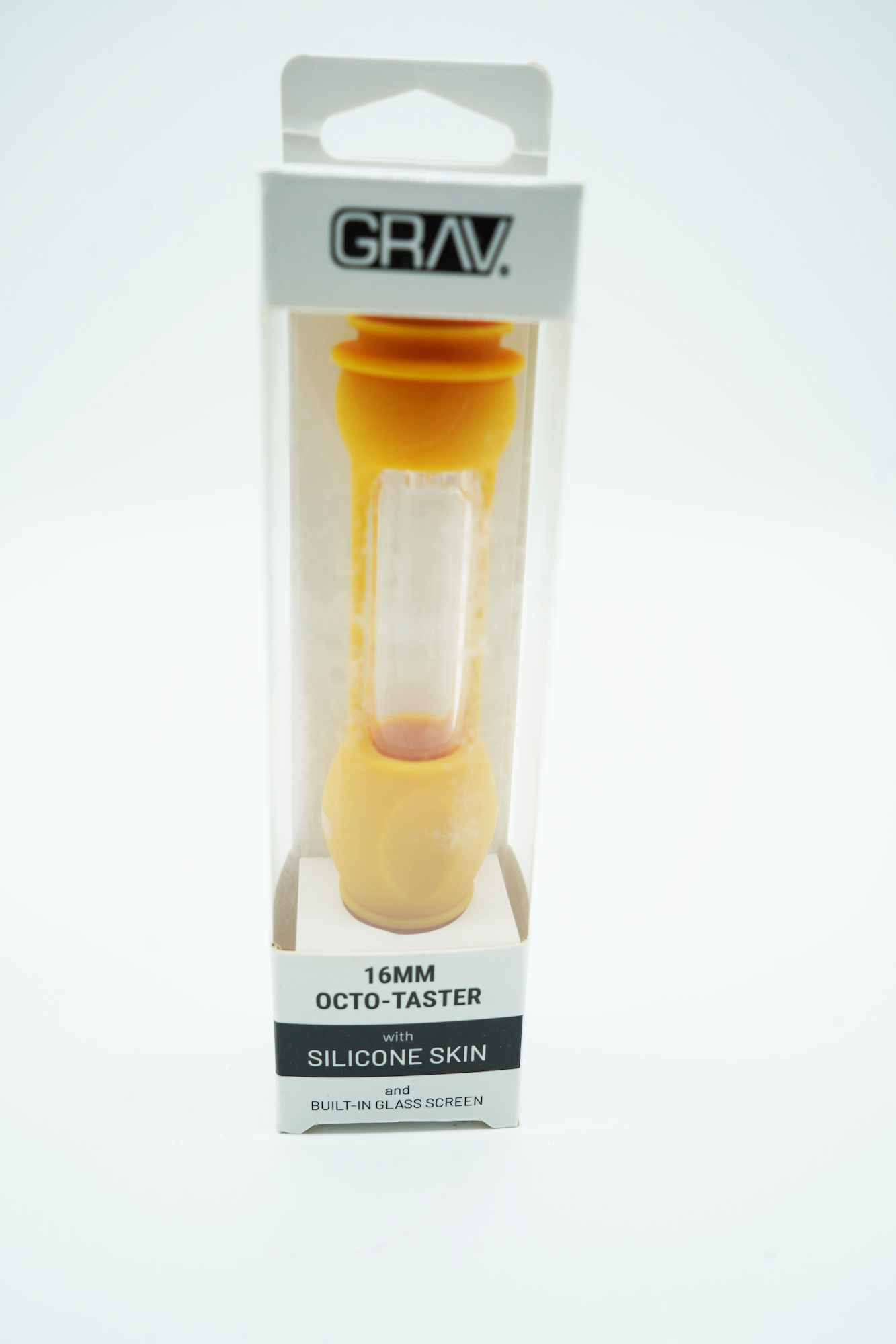 GRAV | 16mm Octo-Taster w/ Silicone | Yellow