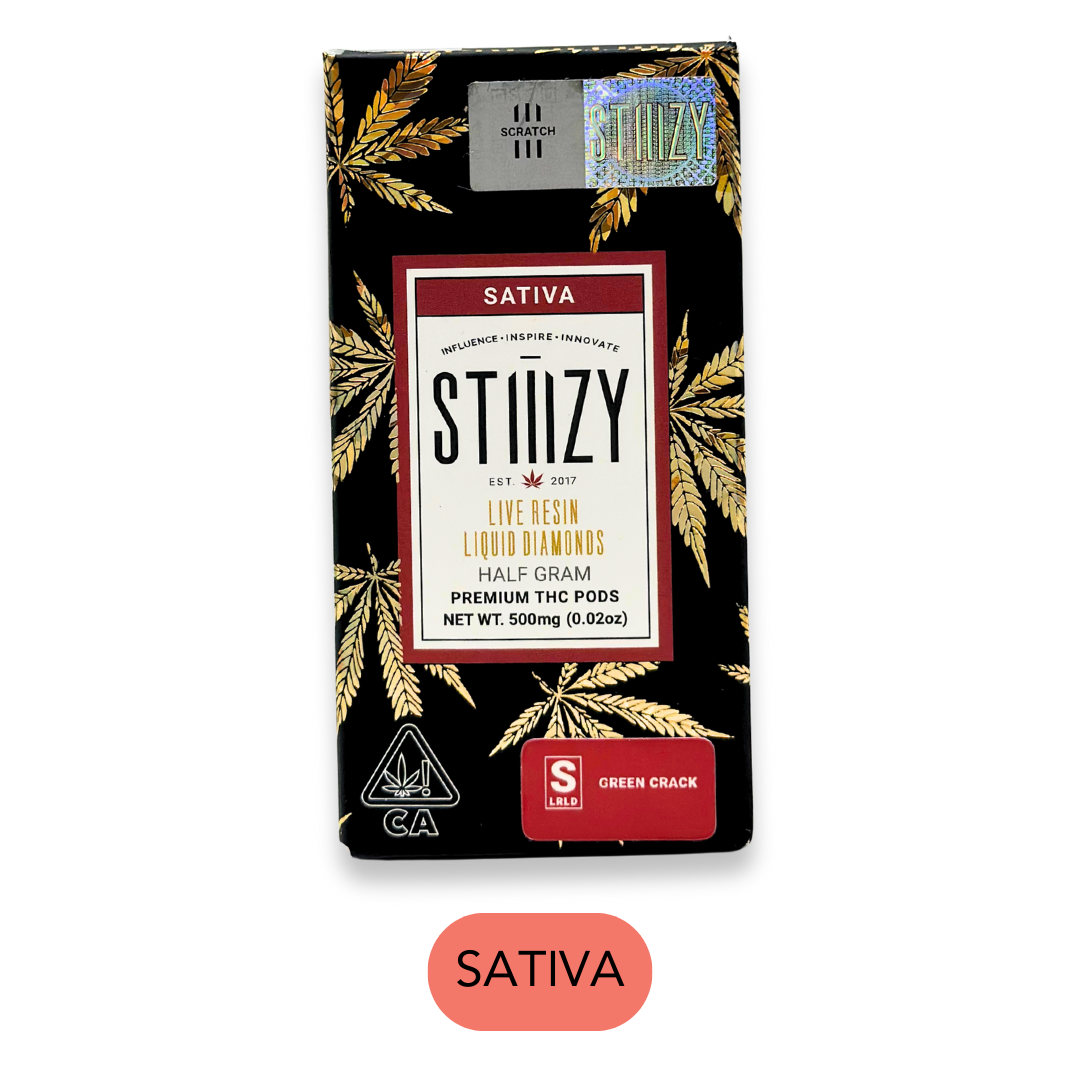 GREEN CRACK LIVE RESIN LIQUID DIAMONDS POD .5G