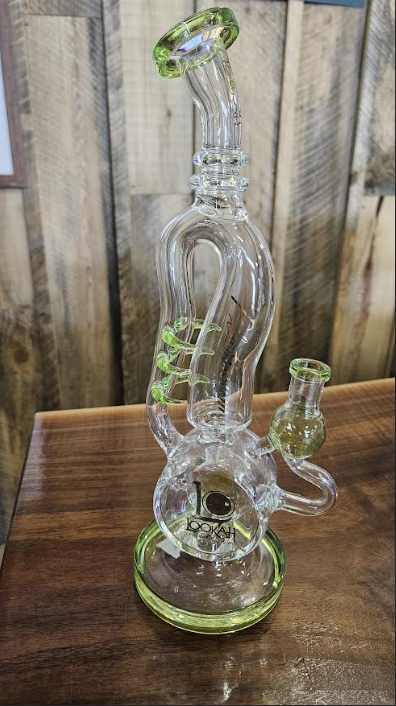 Lookah | Saxaphone Donut Recycler | Green