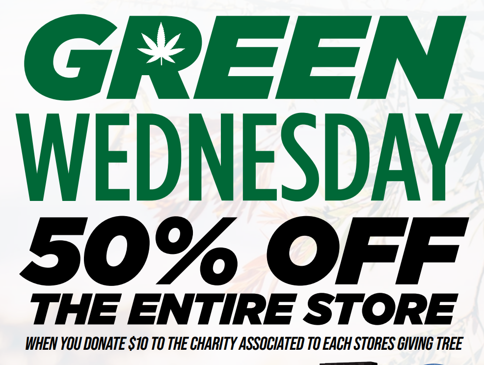 Green Wednesday $10 Donation Giving Tree