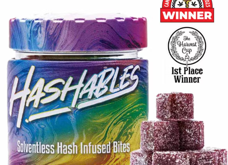 Hashables Electric Grape Hash Rosin Gummies 100mg 20pk