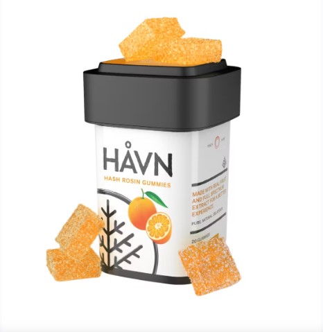 Hash Rosin Gummies 20 Pack - Tangerine