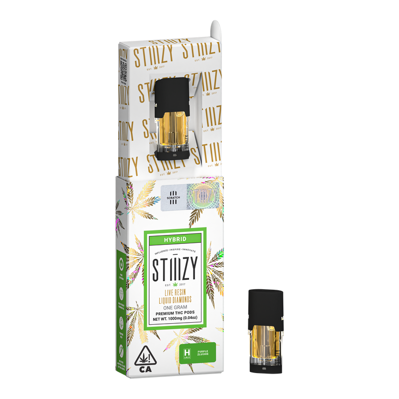 Stiiizy Purple Zlushie (H) LQD Vape Pod 1g