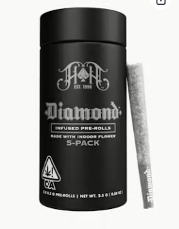 Heavy Hitters - Greenline: Papaya X 33 - Diamond Infused - (5PK) - 2.5G