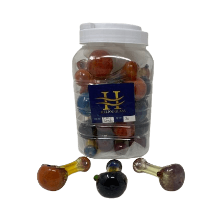 3" Handpipes Assorted Colors