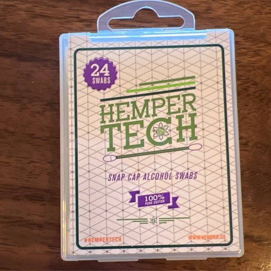 Hemper | Snap Cap Alcohol Swabs
