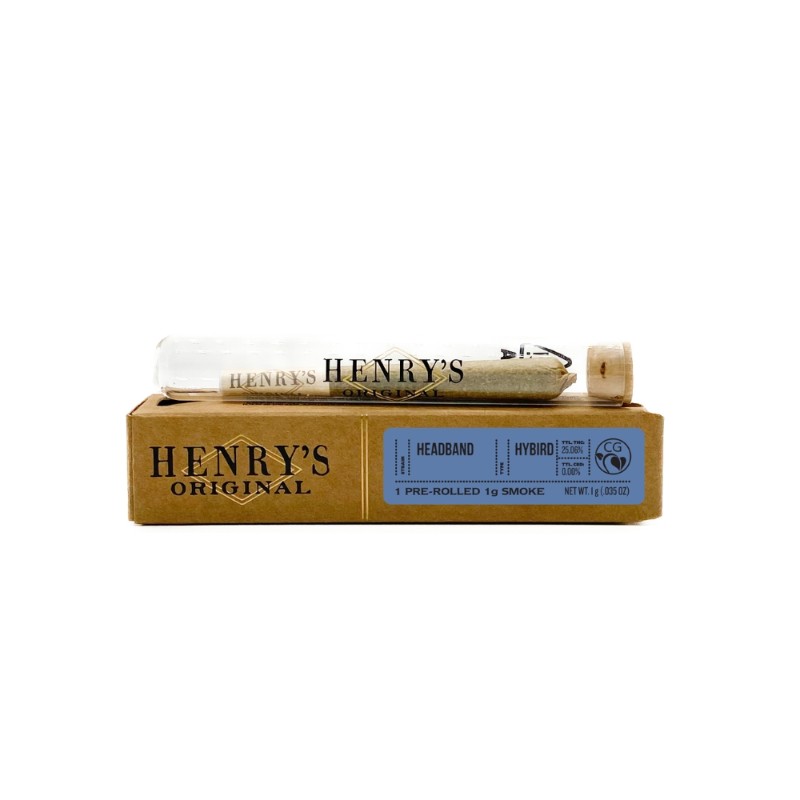 Henry's Headband (H) Preroll 1g