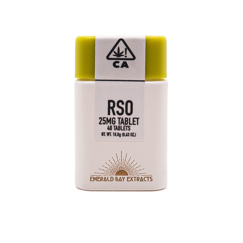 Emerald Bay Pear Blossom High CBD 26:1 (H) RSO 25mg Tablet 40ct 1000mg