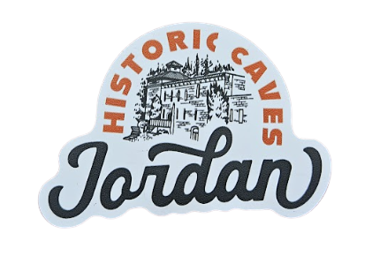 Jordan Historic Caves | Magnet | Logo