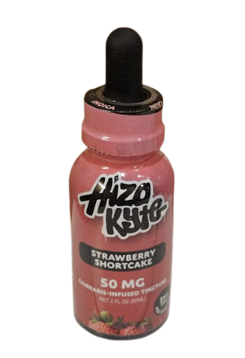 Hiza Kyte Shots | Strawberry Shortcake THC Tincture | 50mg THC