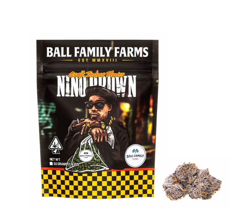 Ball Family Farms Nino Brown (I/H) Flower 4g