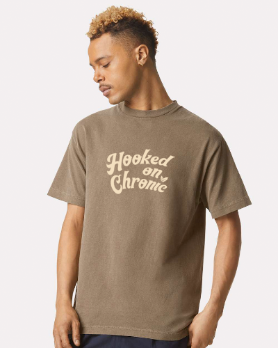 CHRONIC - Hooked on Chronic Beige T-Shirt - Non Cannabis