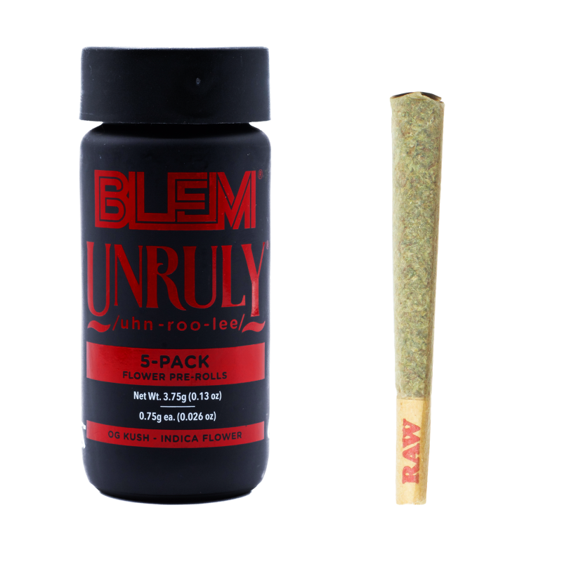 BLEM Unruly (I) Preroll 5pk 3.75g