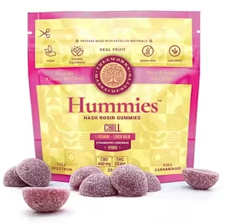 Hummies 20:1 Strawberry Lemonade Chill Gummies 20mg 20pk (CBD:THC) (V/GF)