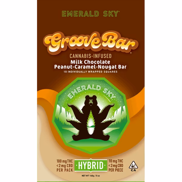 GrooveBar 100mg 10pk - Hybrid
