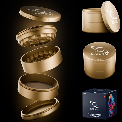 Saturn | Grinder 100MM | Coca