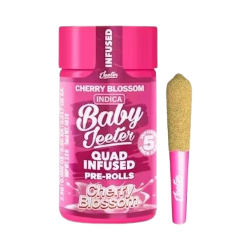 Baby Jeeter Cherry Blossom (I) Rosin Infused Preroll 5pk 2.5g