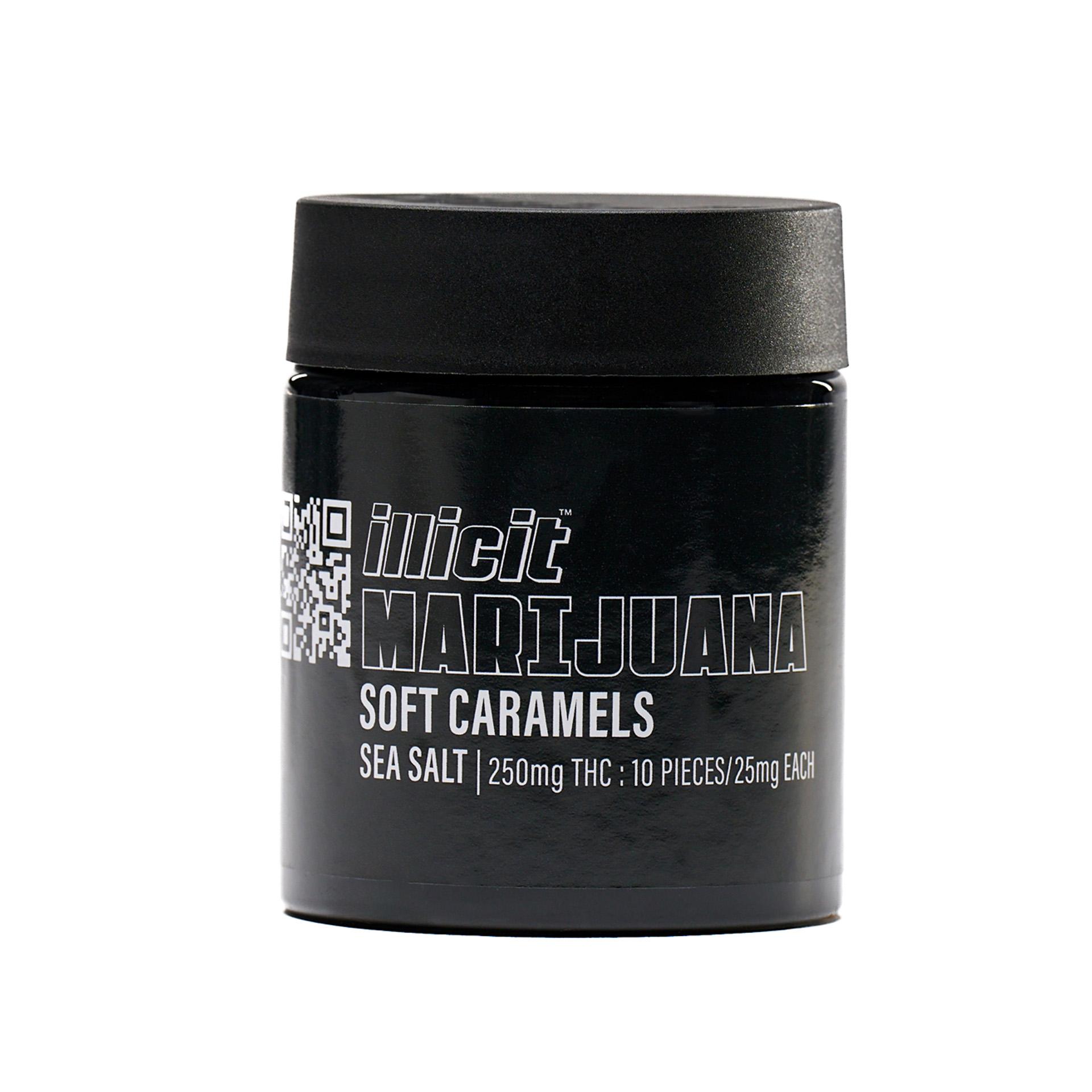 ILLICIT - SEA SALT SOFT CARAMELS 100 MG