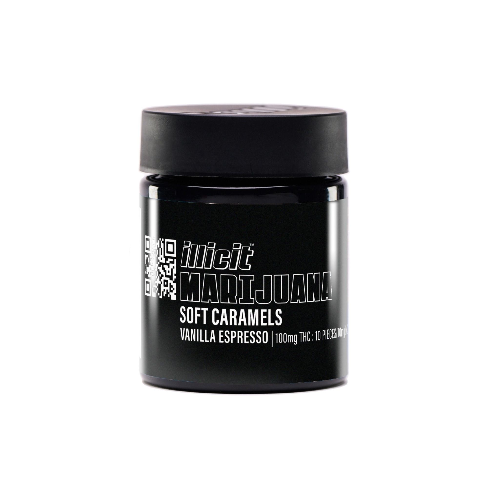ILLICIT - VANILLA ESPRESSO SOFT CARAMELS 100 MG