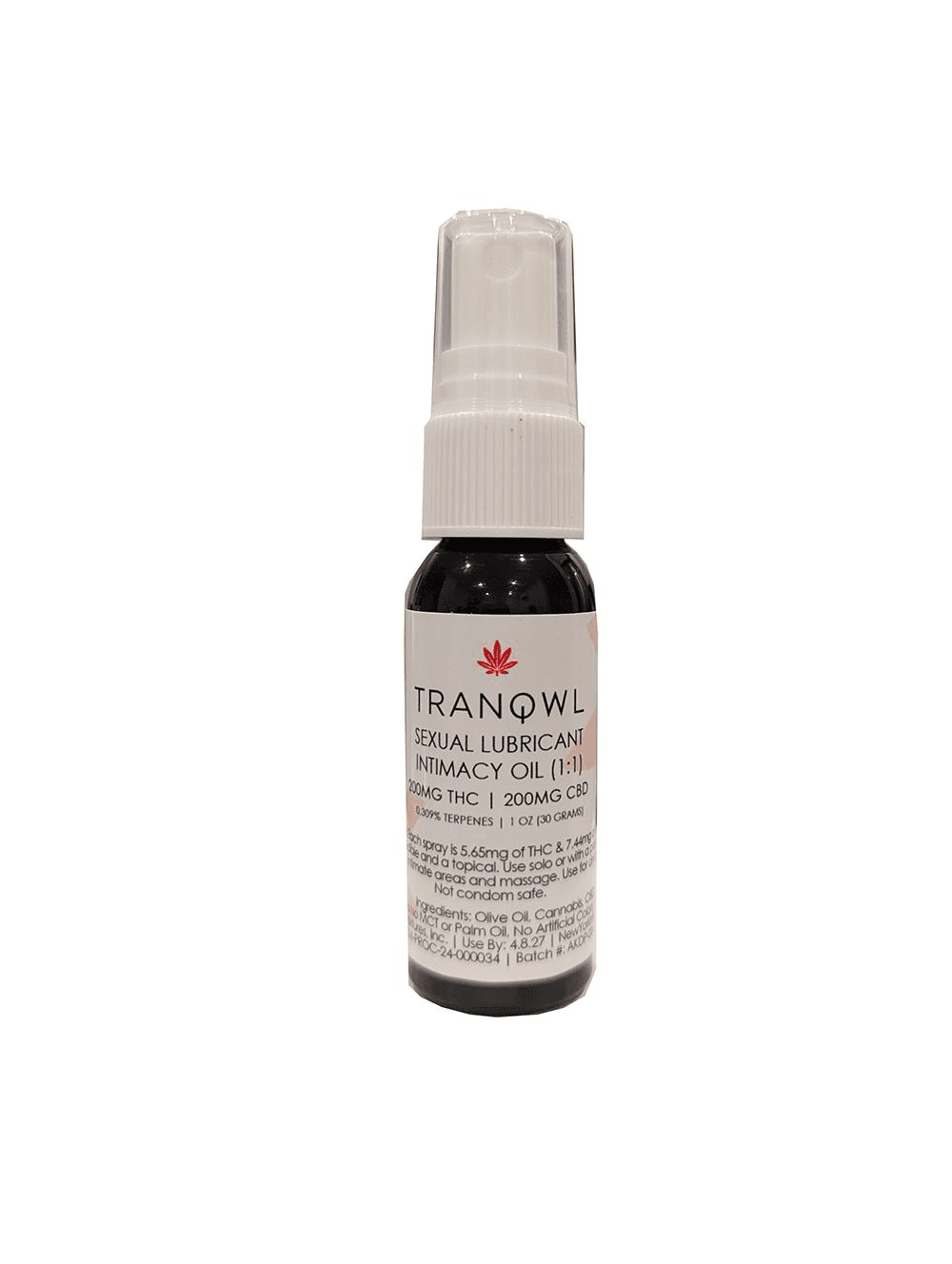 TRANQWL | Sexual Intimacy Lubricant Oil | 200 MG Spray