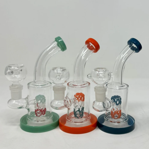 Dragon Cartel - 6 in. Shower Perc Mini Rig