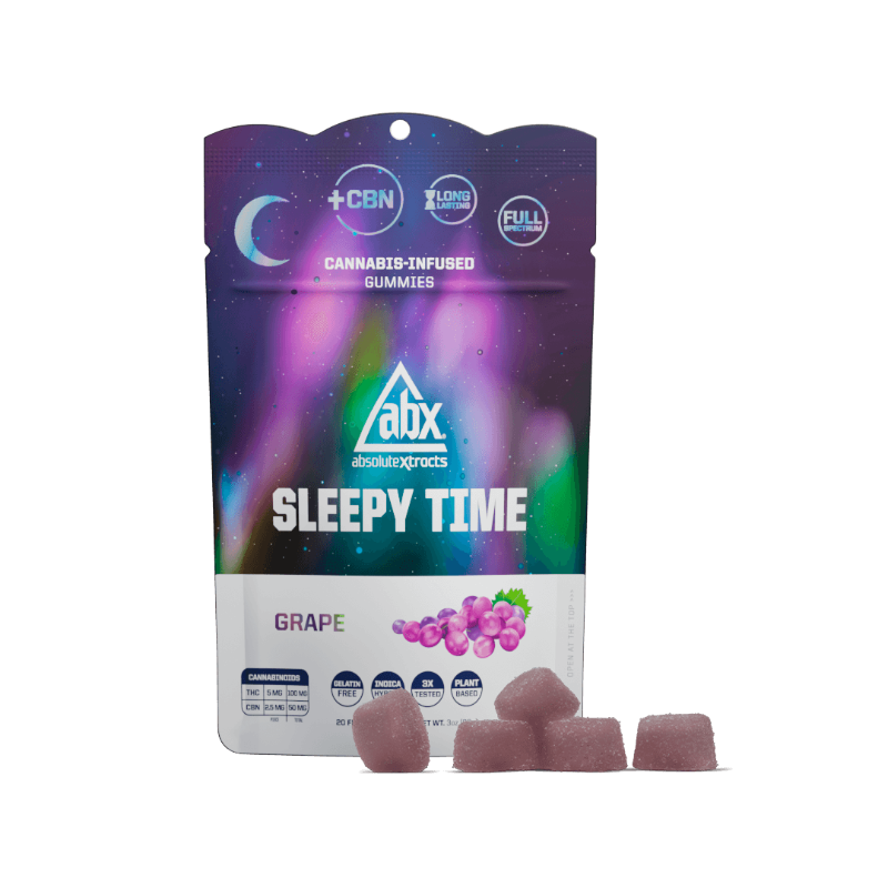 ABX Sleepytime Grape CBN Gummies 20pk 100mg