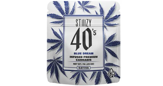 BLUE DREAM 40's INFUSED MYLAR 7G