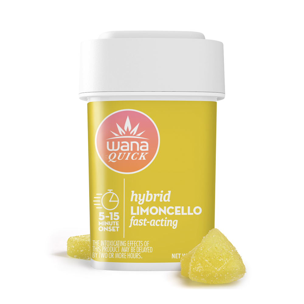 Limoncello Fast-Acting Hybrid Gummies | 20pk | 100mg