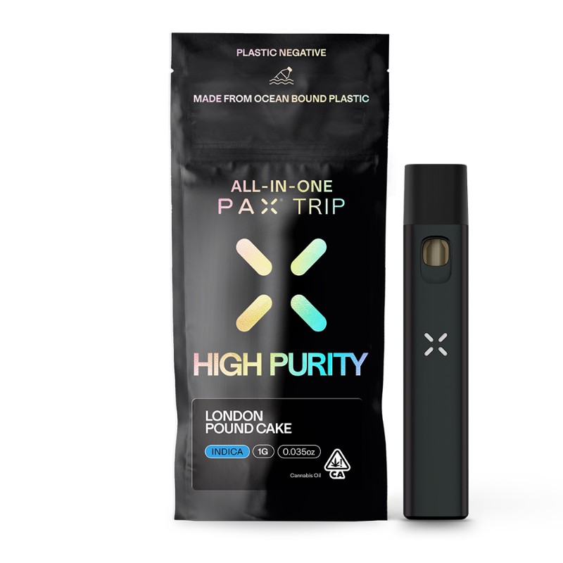 Pax High THC London Pound Cake (I) AIO 1g