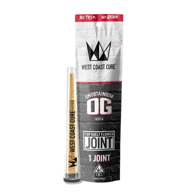 West Coast Cure - Unobtainium OG Preroll 1g